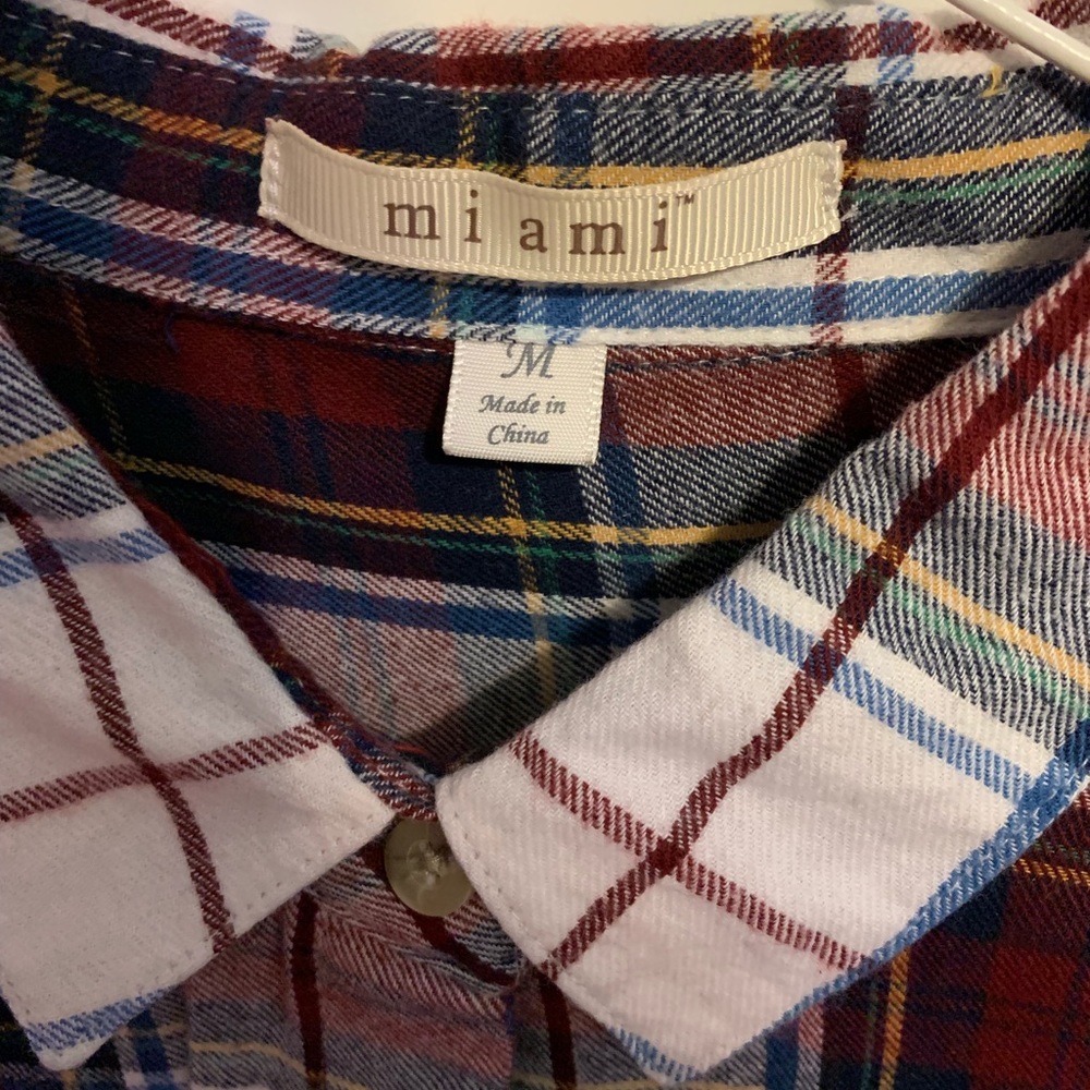 Multi-colored button down - Picture 3 of 3